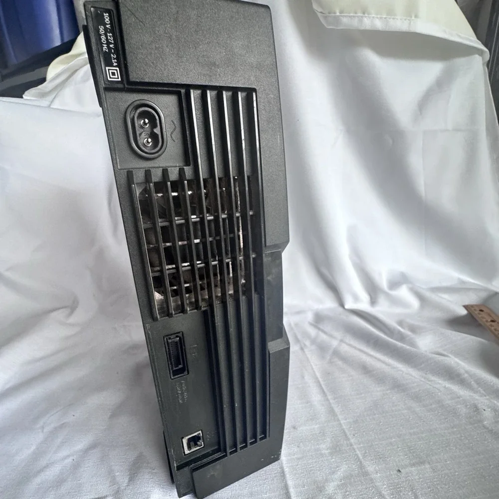 Microsoft Xbox Original Console Black Not Tested For Parts and Repairs Y2K VTG